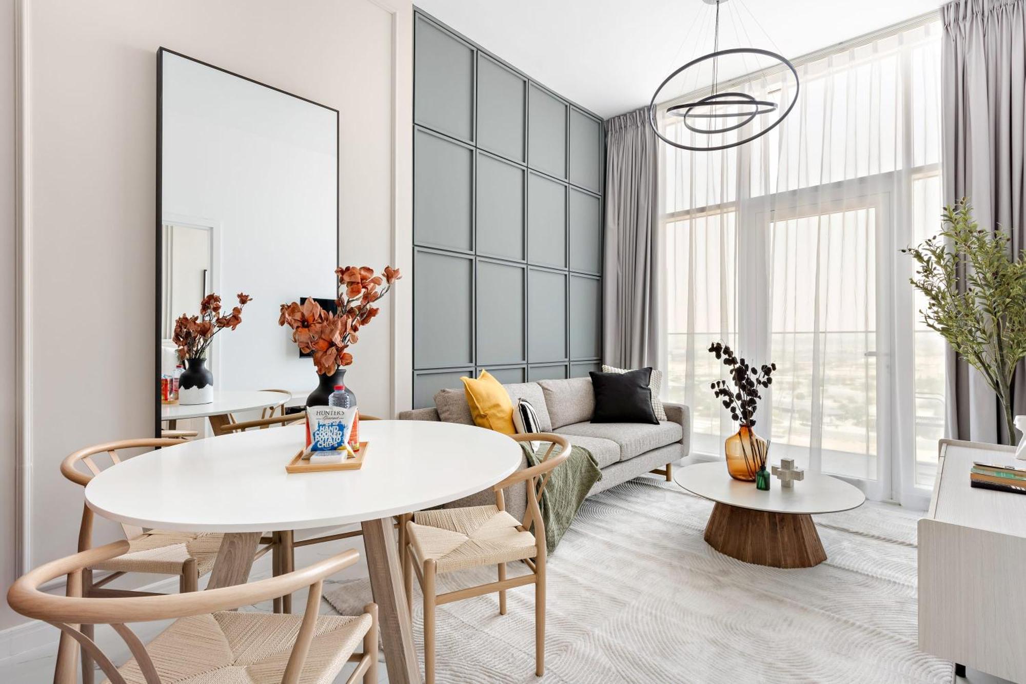 Silkhaus Modern 1Bdr In Oasis Near Masdar City Park Αμπού Ντάμπι Εξωτερικό φωτογραφία