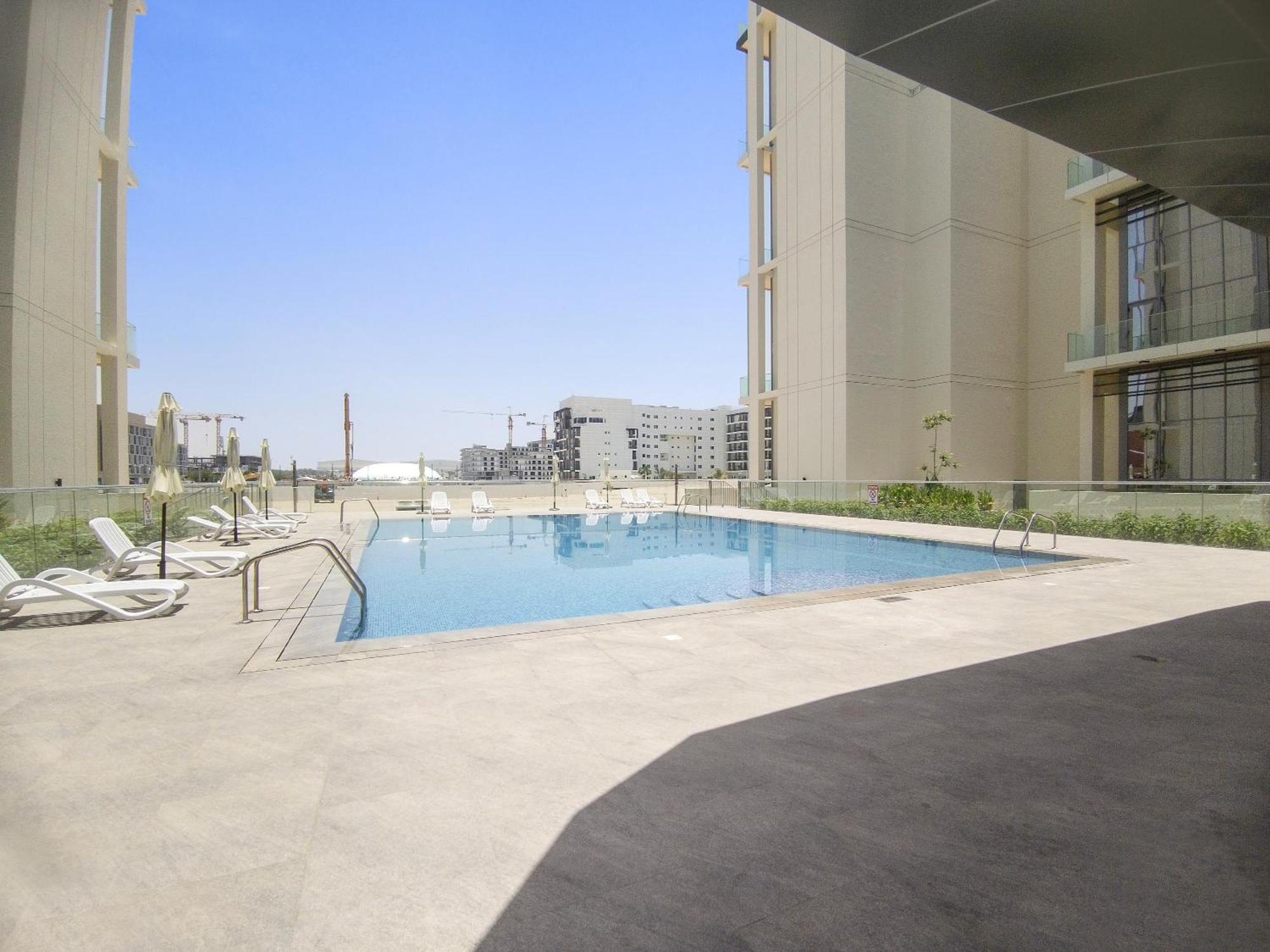 Silkhaus Modern 1Bdr In Oasis Near Masdar City Park Αμπού Ντάμπι Εξωτερικό φωτογραφία