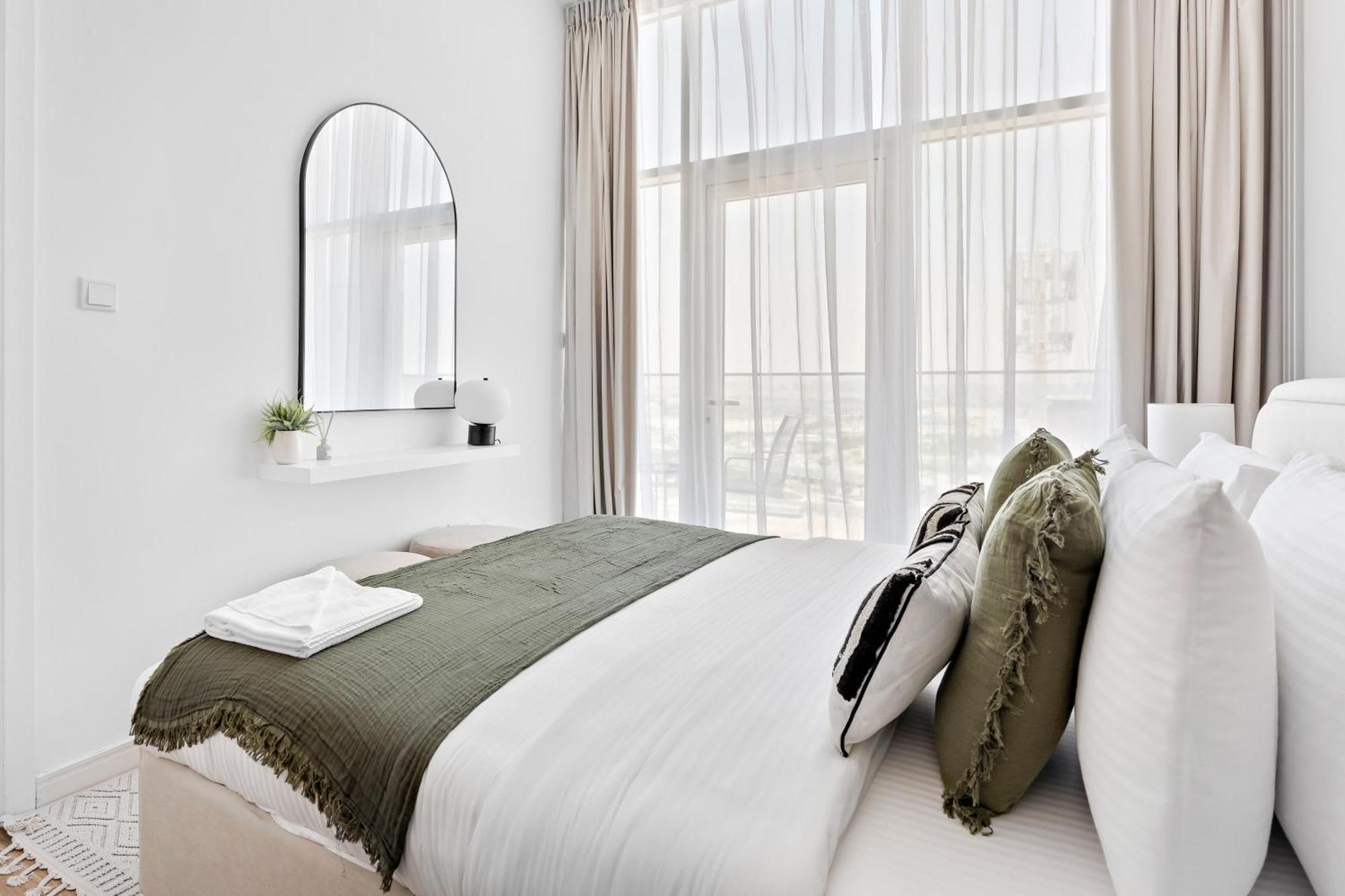 Silkhaus Modern 1Bdr In Oasis Near Masdar City Park Αμπού Ντάμπι Εξωτερικό φωτογραφία