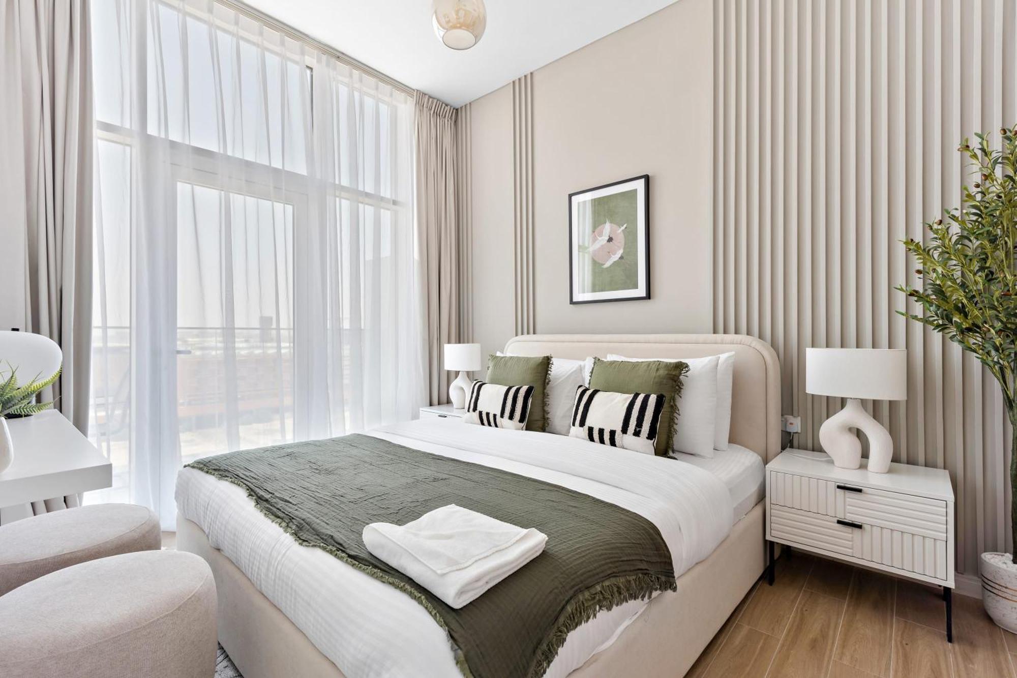 Silkhaus Modern 1Bdr In Oasis Near Masdar City Park Αμπού Ντάμπι Εξωτερικό φωτογραφία